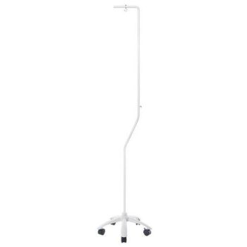 Metal hanging stand with 5 casters (stand and pole),