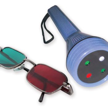 WORTH LED LIGHT TEST - with red/green glasses