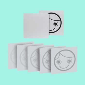 Hiding Heidi Low Contrast Face