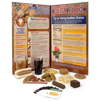Junk Food Model Set Display
