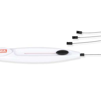 Plastic retractable monofilament with 3 spare monofilaments