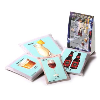 Weigh your options Alcohol Drinks Display