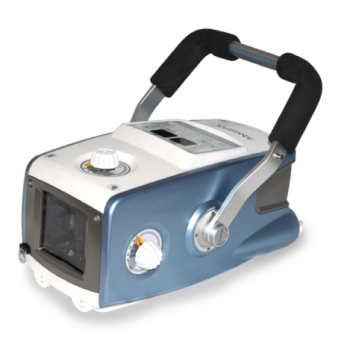 On Its way: The meX+20 lite is ideal for both equine and small animal work.