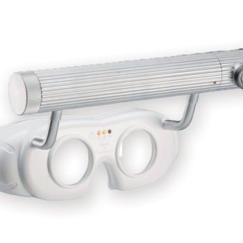 White Led Battery Nystagmus Spectacles