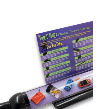 Toxic Haze Vaping Poisons Display