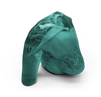 Breast phantom for X-ray, CT and ultrasound