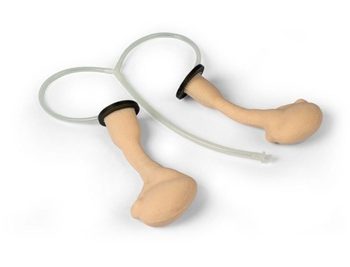 Replacement testicles for castration simulator for horses, 1 pair