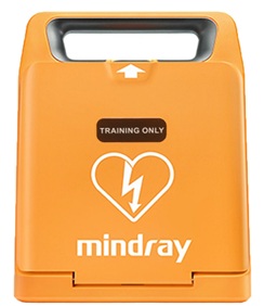 the Mindray Defibrillator Trainer