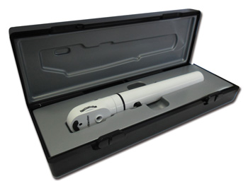 E-Scope Opthalmoscope -F.O. - Led 3.7V- White in rigid case
