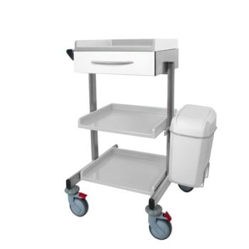 Medical equipment trolley – Auxiliary / Assistant trolley