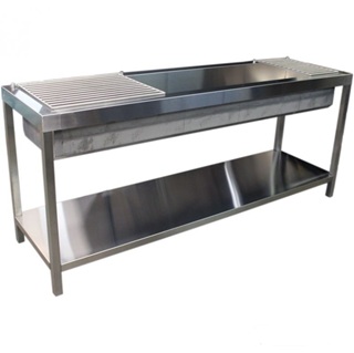 Large Medical Sluice Sink Unit