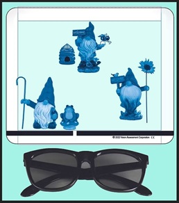 The Three-Gnome Polarized Vectograph