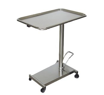 Look At this Offer: Mayo Table S/S Base with pump with Free 12 Piece Suture s/s Set