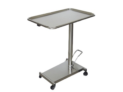 Look At this Offer: Mayo Table S/S Base with pump with Free 12 Piece Suture s/s Set