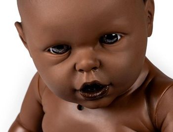 Practice baby "Neneh" for nursing training, female, dark skin