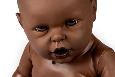 Practice baby "Neneh" for nursing training, female, dark skin