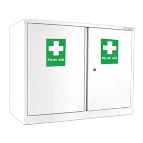 First Aid Cabinets CR2 Mild Steel/Lockable/ Many Sizes now available