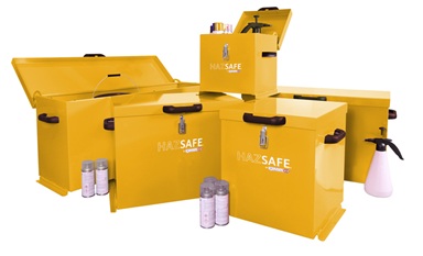 Just arrived: HSB Yellow Hazardous Substance Site Security Box