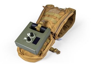 Electronic bleeding pump System "Bloody M.A.R.C. 2.0" with reservoir and remote control