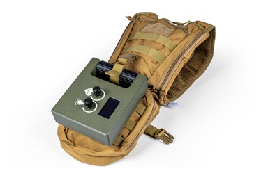 Electronic bleeding pump System "Bloody M.A.R.C. 2.0" with reservoir and remote control