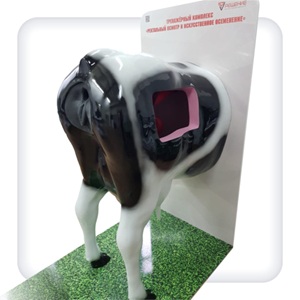 Simulator “Rectal examination and artificial insemination of cattle”