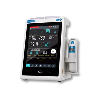 The All New 8' M20 Touchscreen VSM Monitor can be supplied with Mobile Trolley unit