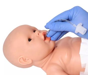 Practice baby "Nora" for nursing training, female