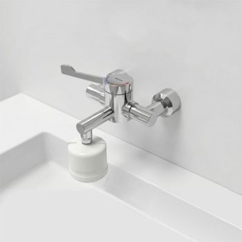 Thermostatic Wall Mixer Tap - With 1 Year Supply POU Filters