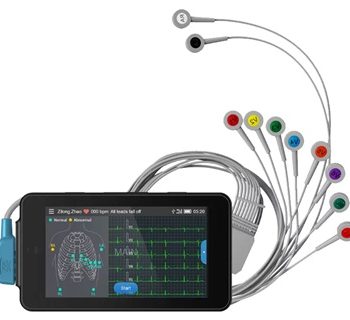CECG-500 Pocket ECG Machine - 6-12 Leads