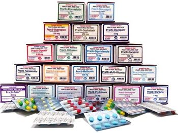 Practi-Oal Med Pack NOT FOR HUMAN OR ANIMAL USE. FOR TRAINING PURPOSES ONLY